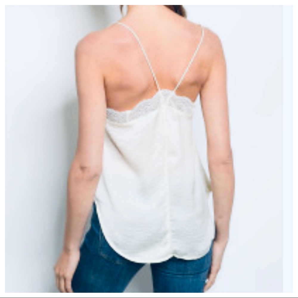 ✨LAST ONES✨OFF WHITE PRETTY LACE CAMISOLE - Picture 5 of 5